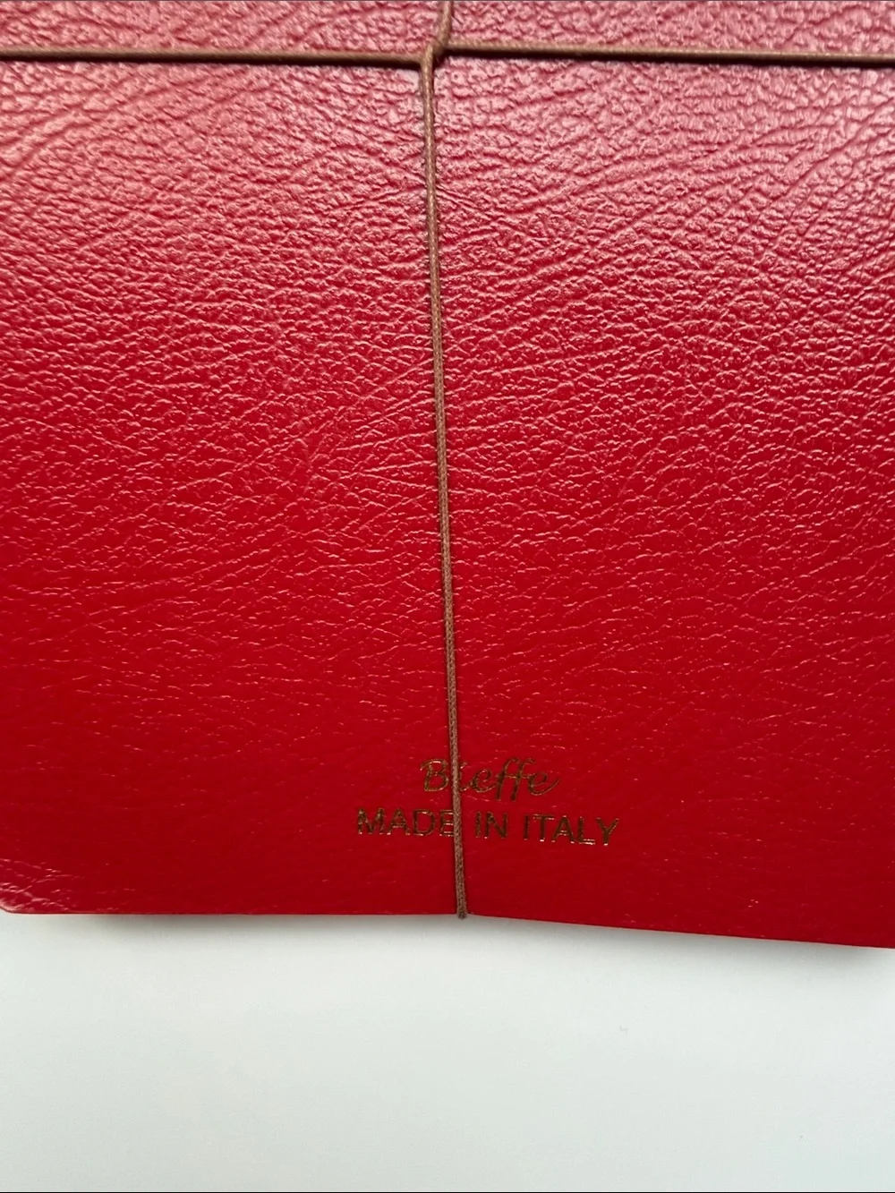 Bieffe Italian Handmade Faux Leather Notebook Set (Set of 6)